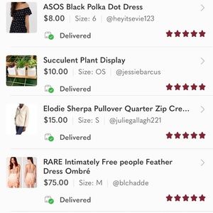 5 Star Ratings ⭐️ ⭐️⭐️⭐️⭐️